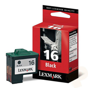 Original 16 Black Ink Cartridge Lexmark 10N0016E - Ecomelani