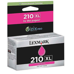 Original 210XL Magenta Ink Cartridge Lexmark 14L0176E - Ecomelani
