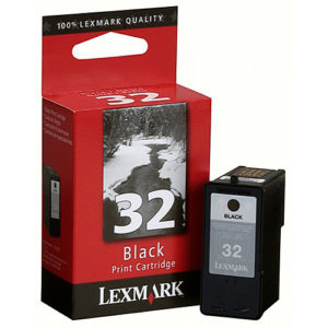 Original 32 Black Ink Cartridge Lexmark 18C0032E - Ecomelani