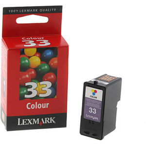 Original 33 Tricolor Ink Cartridge Lexmark 18C0033E - Ecomelani
