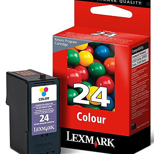 Original 24 Tricolor Ink Cartridge Lexmark 18C1524E - Ecomelani