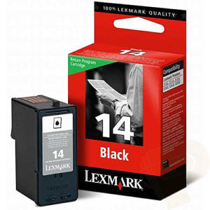 Original 14 Black Ink Cartridge Lexmark 18C2090E - Ecomelani