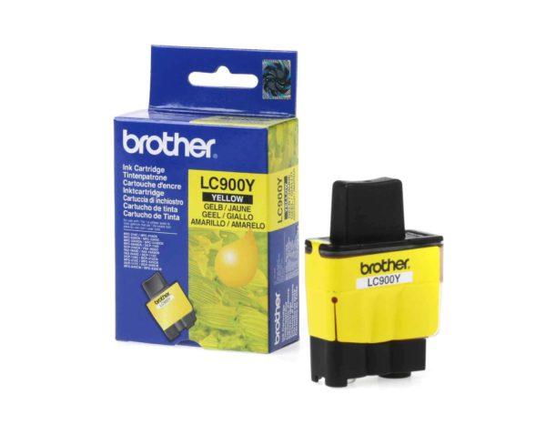 Original Yellow Ink Cartridge Brother LC900 - Ecomelani