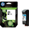Original Black Ink Cartridge HP 45 (51645AE) - Ecomelani
