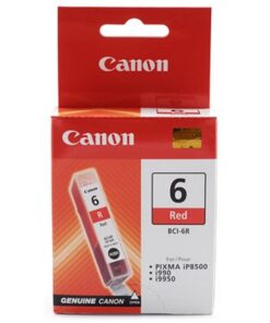 Original Red Ink Cartridge Canon BCI-6R (BCI-6R) - Ecomelani