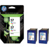 Original Tricolour Ink Cartridge HP 57 (C9503AE) Twin - Ecomelani