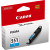 Original Cyan Ink Cartridge Canon CLI-551 (CLI-551C) - Ecomelani