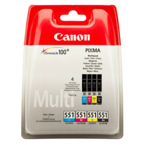 Original Multipack Ink Cartridge Canon CLI-551 - Ecomelani