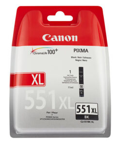 Original Black Ink Cartridge Canon CLI-551XL - Ecomelani