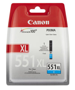 Original Cyan Ink Cartridge Canon CLI-551XL - Ecomelani
