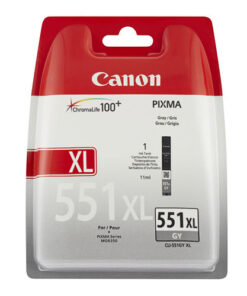 Original Grey Ink Cartridge Canon CLI-551XL - Ecomelani