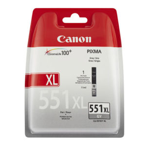 Original Grey Ink Cartridge Canon CLI-551XL - Ecomelani