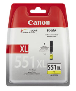 Original Yellow Ink Cartridge Canon CLI-551XL - Ecomelani
