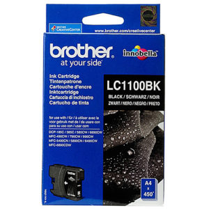 Original Black Ink Cartridge Brother LC1100BK - Ecomelani