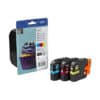 Original Tricolor Ink Cartridge Brother LC123RBWBP - Ecomelani