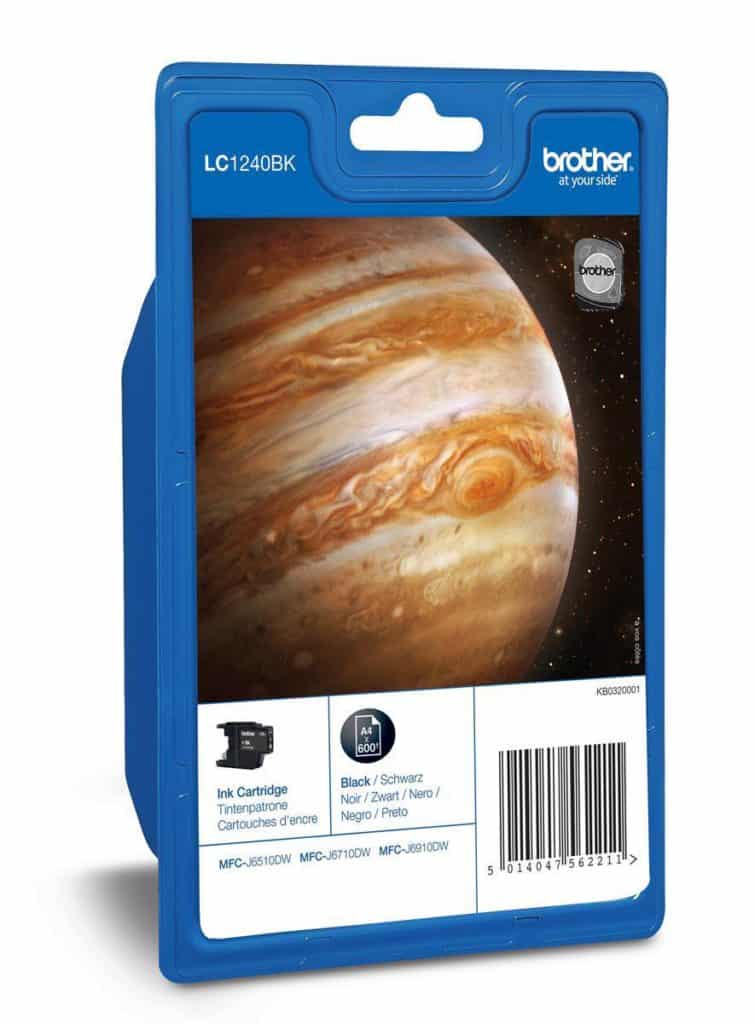 Original Black Ink Cartridge Brother LC1240BK - Ecomelani