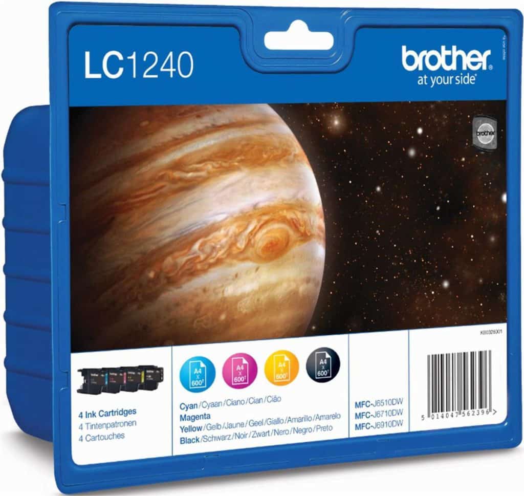 Original Multipack Ink Cartridge Brother LC1240 - Ecomelani