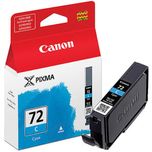 Original Cyan Ink Cartridge Canon PGI-72C (6404B001AA) - Ecomelani
