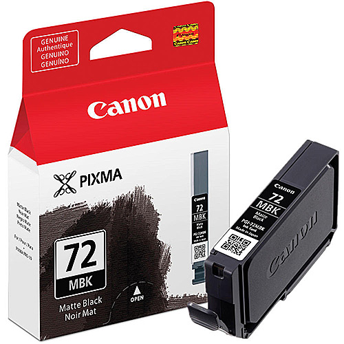 Original Matte Black Ink Cartridge Canon PGI-72MBK (6402B001AA) - Ecomelani