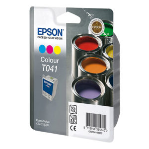 Original Color Ink Cartridge Epson T041 - Ecomelani