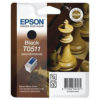 Original Black Ink Cartridge Epson T0511 - Ecomelani