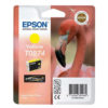 Original Yellow Ink Cartridge Epson T0874 - Ecomelani