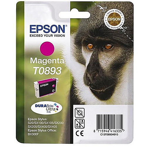 Original Magenta Ink Cartridge Epson T0893 - Ecomelani