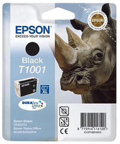 Original Black Ink Cartridge Epson T1001 - Ecomelani