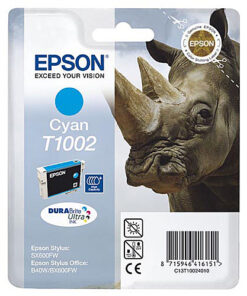 Original Cyan Ink Cartridge Epson T1002 - Ecomelani