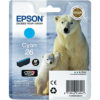 Original Cyan Ink Cartridge Epson T2612 - Ecomelani