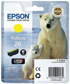 Original Yellow Ink Cartridge Epson T2614 - Ecomelani
