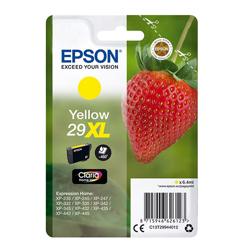 Original Yellow Ink Cartridge Epson 29XL (T2994) - Ecomelani