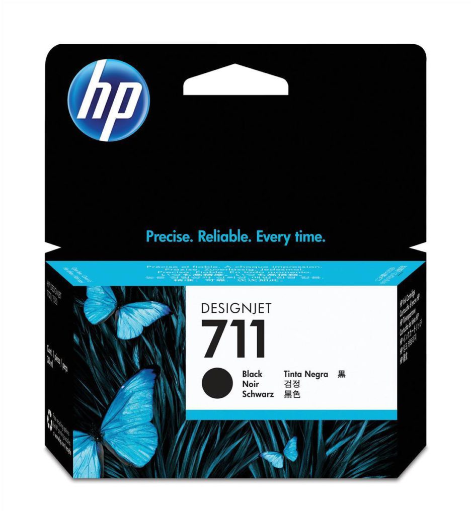 Original Black Ink Cartridge HP 711 (CZ129A) 38ml - Ecomelani