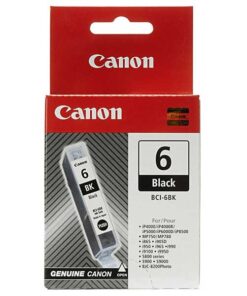 Original Black Ink Cartridge Canon BCI-6BK (BCI-6BK) - Ecomelani