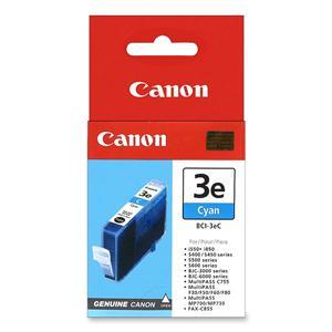 Original Cyan Ink Cartridge Canon BCI-3E (BCI-3EC) - Ecomelani
