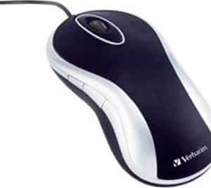 Verbatim Optical Desktop Mouse Black/Silver - Ecomelani