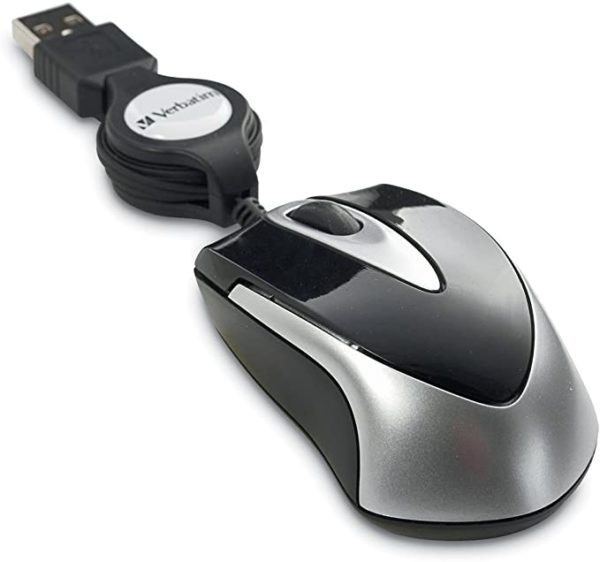 Verbatim Optical Desktop Go Mini Travel Mouse Black - Ecomelani