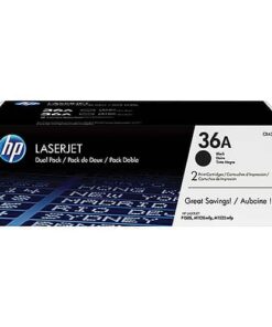 Original Black HP CB436AD Toner Cartridge 36A Twin Pack - Ecomelani