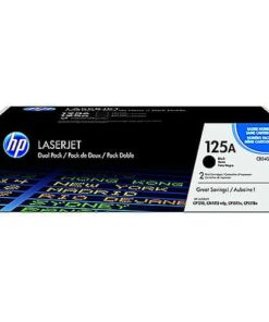 Original Black HP CB540AD Toner Cartridge 125A Twin Pack - Ecomelani