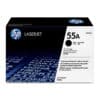 Original Black HP CE255A Toner Cartridge 55A - Ecomelani