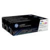 Original Tricolor HP CF371AM Toner Cartridge 128A Tripack - Ecomelani