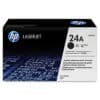 Original Black HP Q2624A Toner Cartridge 24A - Ecomelani