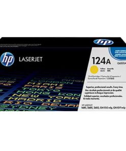 Original Yellow HP Q6002A Toner Cartridge 124A - Ecomelani