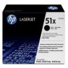 Original Black HP Q7551X Toner Cartridge 51X - Ecomelani