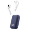 blue shiny tws earphones ECOMELANI CYPRUS