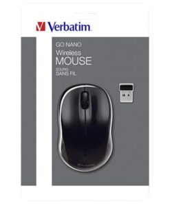 verbatim go nano wireless mouse black ecomelani cyprus