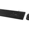 Philips SPT6234 Keyboard + Mouse Set Black - Ecomelani