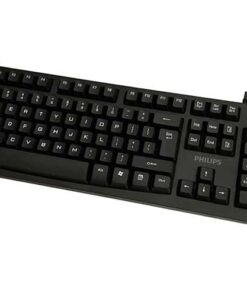 Philips SPK6214 Keyboard Black - Ecomelani