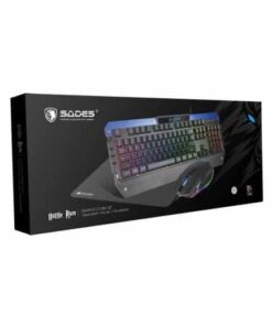 Sades SA-D10 Gaming Keyboard + Mouse + Mousepad Set - Ecomelani