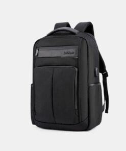 backpack black with USB arctic hunter